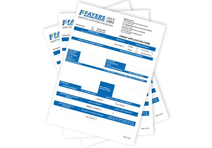 Credit Application Form